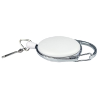 Брелок ретрактор SEVEN TBC-102 White Брелок ретрактор SEVEN TBC-102 White