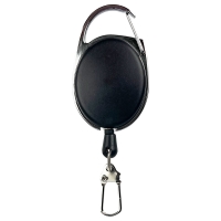 Брелок ретрактор SEVEN TBC-102 Black Брелок ретрактор SEVEN TBC-102 Black
