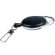 Брелок ретрактор SEVEN TBC-102 Black