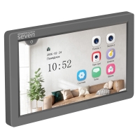 Відеодомофон 7 дюймів SEVEN DP-7570 FHD IPS grey Відеодомофон 7 дюймів SEVEN DP-7570 FHD IPS grey