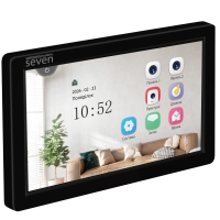 Відеодомофон 7 дюймів SEVEN DP-7570 FHD IPS black Відеодомофон 7 дюймів SEVEN DP-7570 FHD IPS black