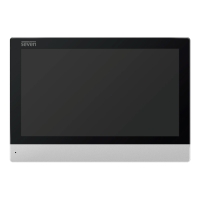 Відеодомофон 7 дюймів з Wi-Fi SEVEN DP-7579-W2K black