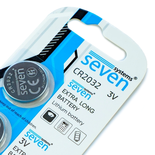 Батарейка SEVEN CR2032 Lithium 3V