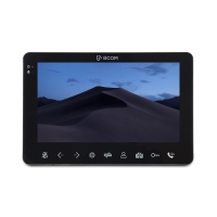Комплект відеодомофона BCOM BD-780 Black Kit: відеодомофон 7" і відеопанель Комплект відеодомофона BCOM BD-780 Black Kit: відеодомофон 7" і відеопанель
