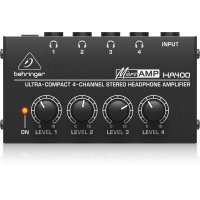 Передпідсилювач для навушників BEHRINGER HA400 EU Передпідсилювач для навушників BEHRINGER HA400 EU