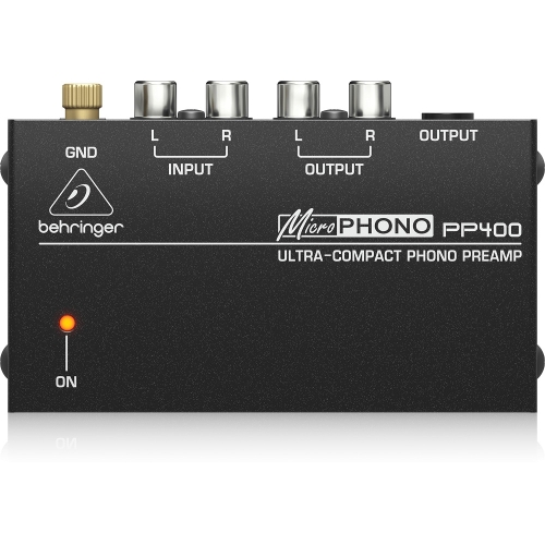 Передпідсилювач для вінілових програвачів BEHRINGER PP400