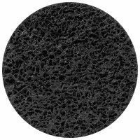Круг зачистний з нетканого абразиву (корал) Ø125мм на липучці чорний м'який SIGMA (9176261)