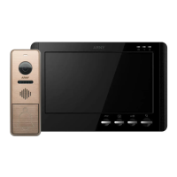 Комплект відеодомофона аналоговий ARNY AVD-7942 (AVD-709MD 7'' + AVP-NG420 1Мп 125°), Black + Bronze