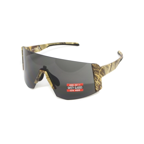 Окуляри захисні Global Vision Astro+RX Camo (gray), сірі в камуфльованій оправі, з діоптрійною вставкою в комплекті