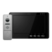 Комплект відеодомофона аналоговий ARNY AVD-7942 (AVD-709MD 7'' + AVP-NG420 1Мп 125°), Black + Silver