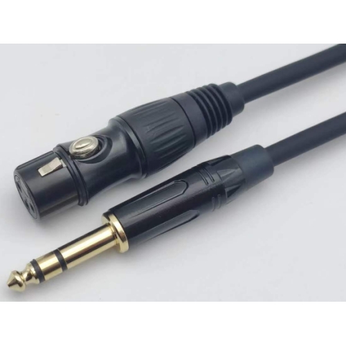 Мікрофонний кабель 4all Audio XLR F - 6.35 TRS Stereo 1M