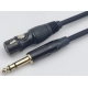 Мікрофонний кабель 4all Audio XLR F - 6.35 TRS Stereo 1M
