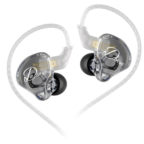 Навушники  KZ Audio Dawn CRYSTAL MIC silver cable