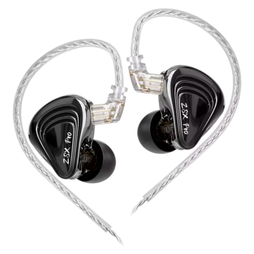 Навушники  KZ Audio ZSX PRO BLACK NO MIC