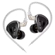 Навушники  KZ Audio ZSX PRO BLACK NO MIC