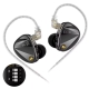 Навушники  KZ Audio VADER PRO BLACK BASS Tuning Edition NO MIC
