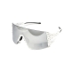 Окуляри захисні Global Vision Astro+RX White (G-Tech™ silver), дзеркальні сірі в білій оправі з діоптрійною вставкою в комплекті