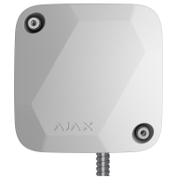 Дротовий датчик вібрації з додатковим сенсором удару Ajax SeismoProtect G3 Fibra White (117737.269.WH1)
