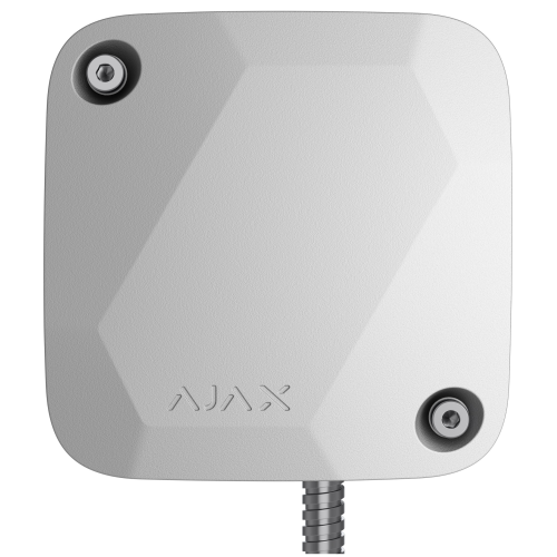 Дротовий датчик вібрації з додатковим сенсором удару Ajax SeismoProtect G3 Fibra White (117737.269.WH1)