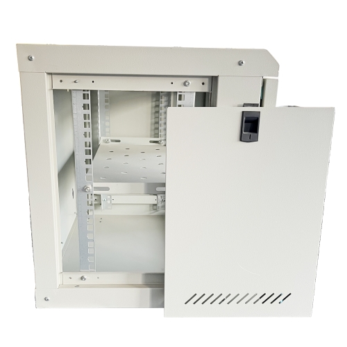 Шафа настінна серверна GEAR 9U 600x600х450 мм сірий із полицею (GWMSN-9U-600-600G)