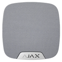Superior HomeSiren white Jeweller Бездротова внутрішня сирена з клемою для додаткового світлодіода Ajax