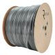 Кабель коаксіальний з живленням 305 м RITAR B305-RG59CU + 2x0.5mm CU, 0,81 мм.CU, 64x0.12m CCA