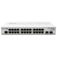 Комутатор 24 порти керований MikroTik 326-24G-2S+IN (CRS326-24G-2S+IN) Комутатор 24 порти керований MikroTik 326-24G-2S+IN (CRS326-24G-2S+IN)