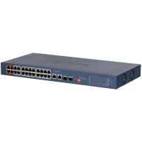 Комутатор 26 портів керований Dahua DH-CS4228-24GT-375 PoE