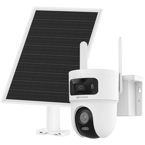 IP відеокамера Hikvision DS-2CFSP8-D/4G 2х4МП (2.8+4мм) PT 4G+Сонячна панель