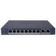 Комутатор 10 портів керований Hikvision DS-3E1310P-EI/MPoE