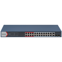 PoE Комутатор 24-портовий Hikvision DS-3E1326P-EI керуваний