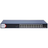 Комутатор 8 портів керований Hikvision DS-3E1528P-EI/M PoE