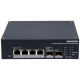 Комутатор 4 порти керований Hikvision DS-3T1506HP-EI-UPS PoE