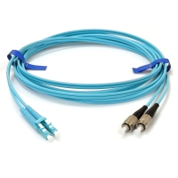 Патчкорд FC/UPC-LC/UPC MM (OM3) 15м Duplex Slim