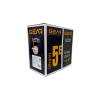 Мережевий кабель вита пара GEAR CAT.5E UTP-LSZH-CCA-4Px2x0.50, 305м. (GEC-UTPLCCA050305)