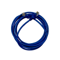 Патч-корд GEAR САТ.5E UTP CU 24AWG 0.5 м синій (GPC-UTPCURJ45-0.5BE)
