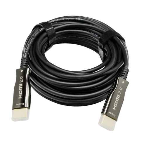 HDMI 2.0 патчкорд 15м з передачею сигнала 4K UHD по оптичному кабелю (AOC)