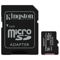 Модуль флеш-пам'яті Kingston 512GB micSDXC Canvas Select Plus 100R A1 C10 Card + ADP