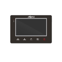 Комплект домофону Myers M-72SD Black +  D-300S HD