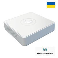 Відеореєстратор VIASecurity VIA-NVR04V1Q 4-канальний (DS-7104NI-Q1)