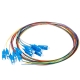 Набір кольорових пігтейлів SC/UPC SM 1.5 м, Easy strip, для 12 волокон