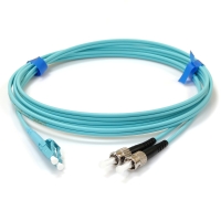Патчкорд ST/UPC-LC/UPC MM (OM3) 15м Duplex Slim