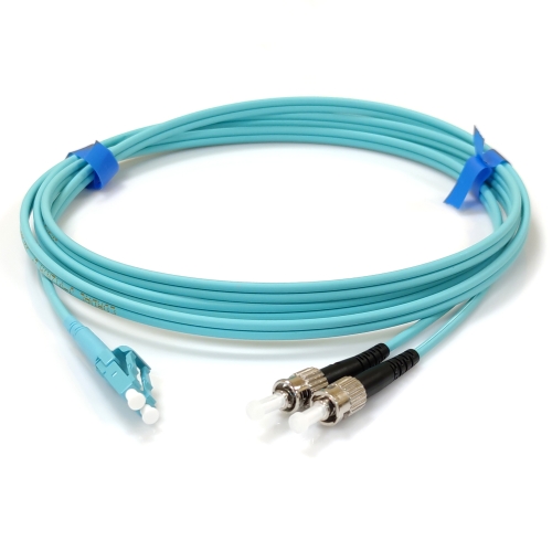 Патчкорд ST/UPC-LC/UPC MM (OM3) 15м Duplex Slim