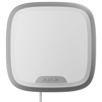 Superior StreetSiren Plus white Fibra Дротова вулична сирена Ajax