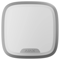 Superior StreetSiren Plus white Jeweller Бездротова вулична сирена Ajax