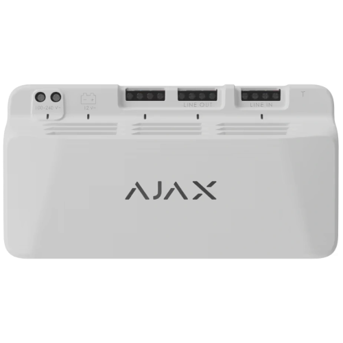 Superior LineSupply (45W) ASP white Fibra Блок живлення для роботи лінії Fibra Ajax
