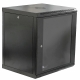 Шафа 19" 12U, 600x600x640мм (Ш*Г*В), економ, акрилове скло, чорна