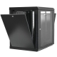 Шафа 19" 12U, 600x600x640мм (Ш*Г*В), економ, акрилове скло, чорна