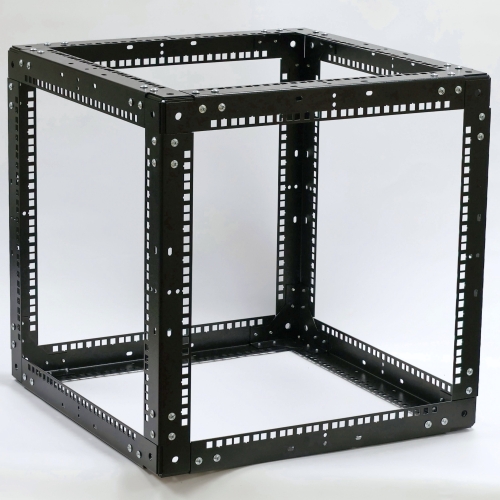 Стійка-кронштейн Cube3 19" 9U 550х550х550 мм, посилена, чорна, CMS