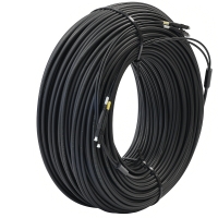 Патчкорд LC/UPC-LC/UPC SM, 5мм, 3мм armored branch, зовнішнього виконання 150 м, Duplex